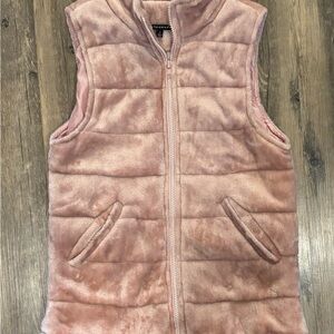Staccato Blush Pink Fleece Vest